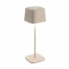 11" Indoor/Outdoor Square Cordless Lamp - Available In Various Color Options