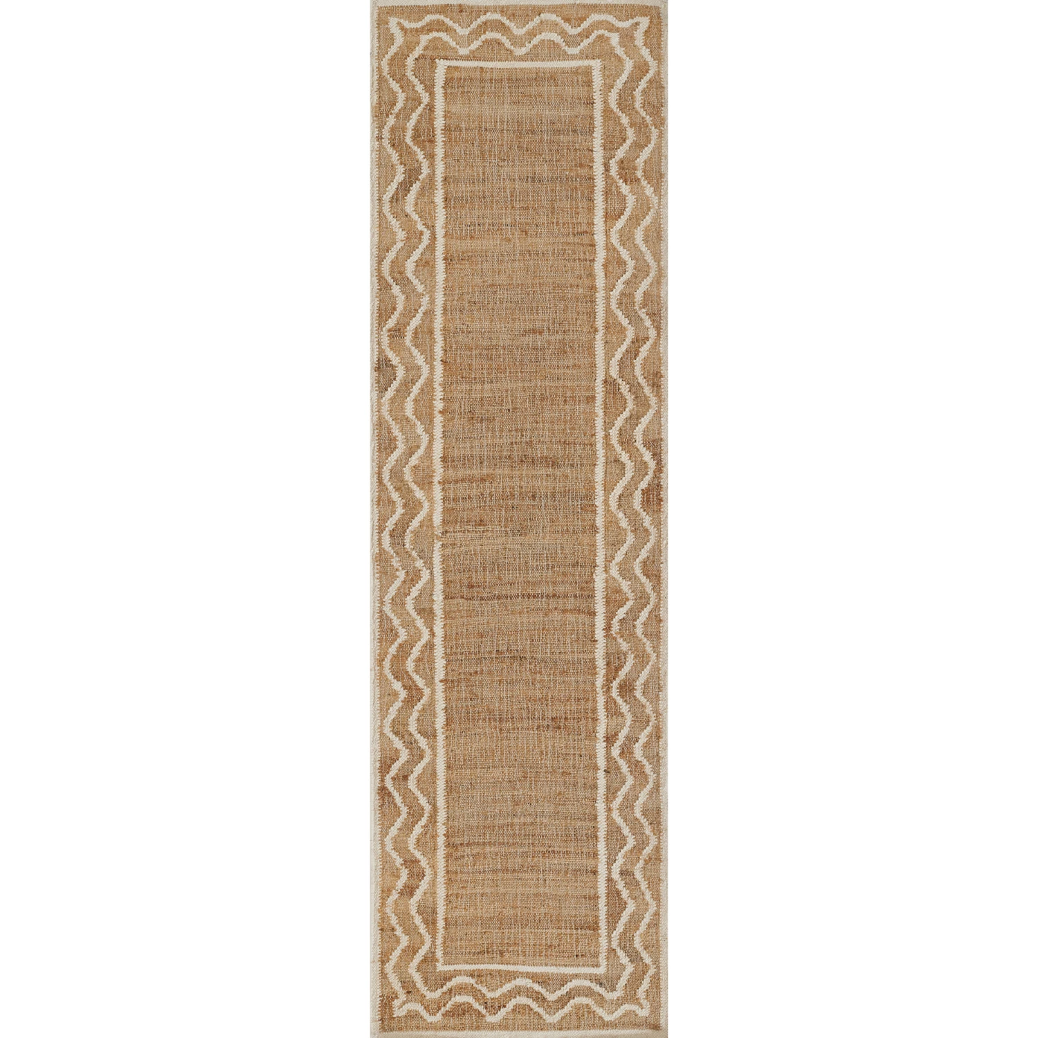Orchard Ripple Natural Hand Woven Wool And Jute Area Rug 4 Orchard Ripple Natural Hand Woven Wool And Jute Area Rug - Image 4