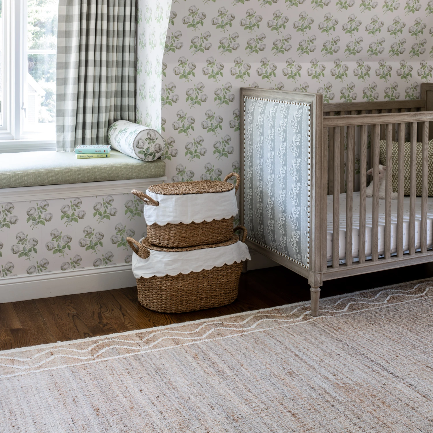 Orchard Ripple Natural Hand Woven Wool And Jute Area Rug 2 Orchard Ripple Natural Hand Woven Wool And Jute Area Rug - Image 2