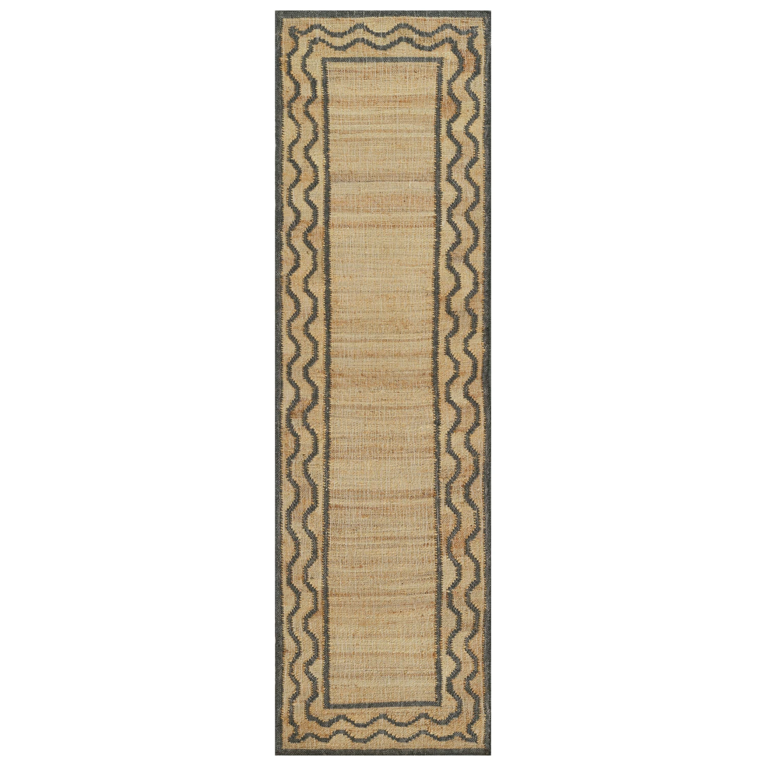 Orchard Ripple Slate Hand Woven Wool And Jute Area Rug 3 Orchard Ripple Slate Hand Woven Wool And Jute Area Rug - Image 3