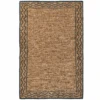 Orchard Ripple Slate Hand Woven Wool And Jute Area Rug