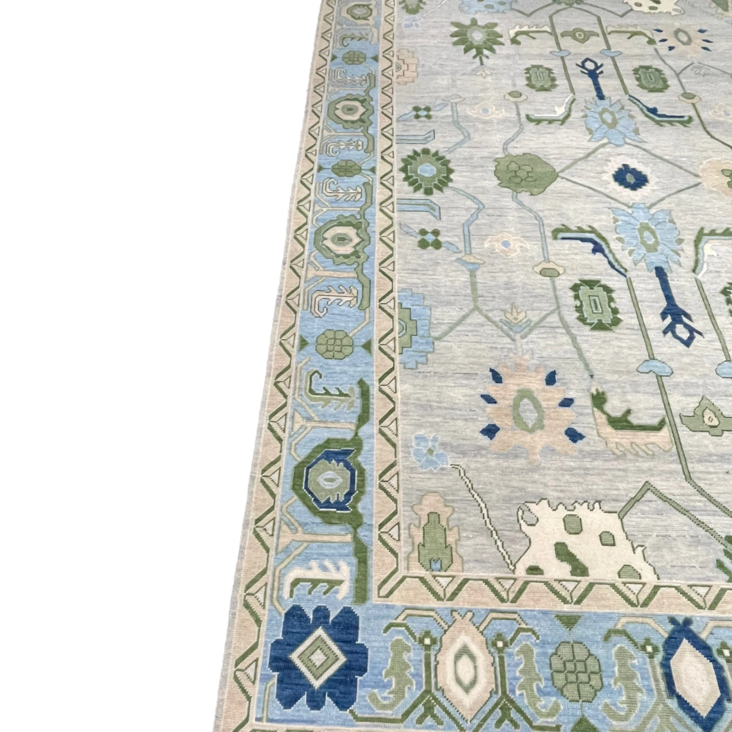 Cece Oushak Rug In Green 2 Cece Oushak Rug In Green - Image 2