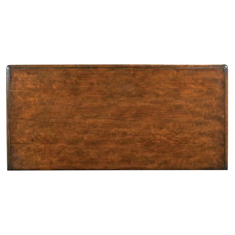 17th Century Chest With Bordeaux Finish 2 17th Century Chest With Bordeaux Finish - Image 2