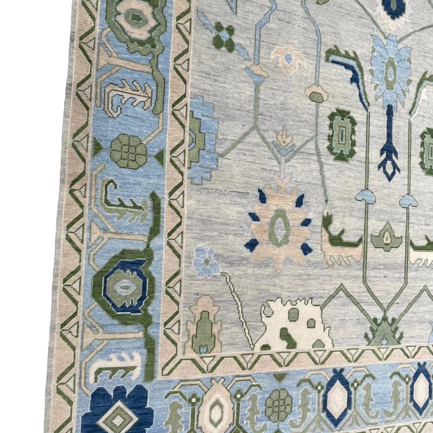 Cece Oushak Rug In Green 3 Cece Oushak Rug In Green - Image 3