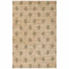 Orchard Verdure Natural Hand Woven Wool And Jute Area Rug
