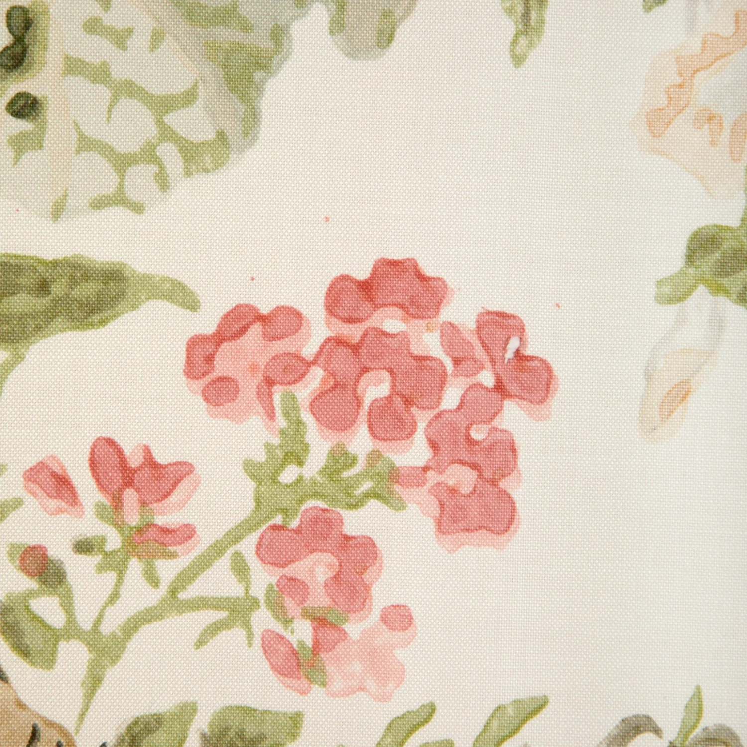 Lee Jofa Hollyhock Handblock Print Decorative Fabric 2 Lee Jofa Hollyhock Handblock Print Decorative Fabric - Image 2
