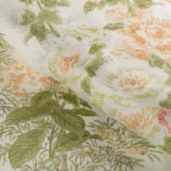 Lee Jofa Hollyhock Handblock Print Decorative Fabric 5 Lee Jofa Hollyhock Handblock Print Decorative Fabric -Famous Furniture Store 2005100.312.0 3