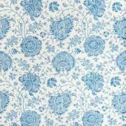 Lee Jofa Indiennes Floral Delft Print Decorative Fabric