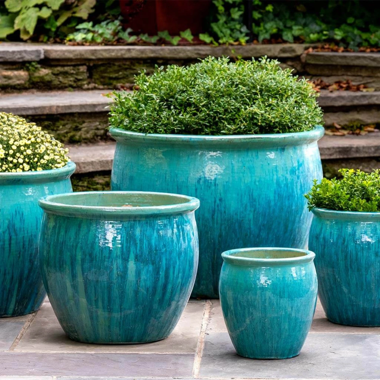 Set Of Five Mirador Planters 6 Set Of Five Mirador Planters - Image 6