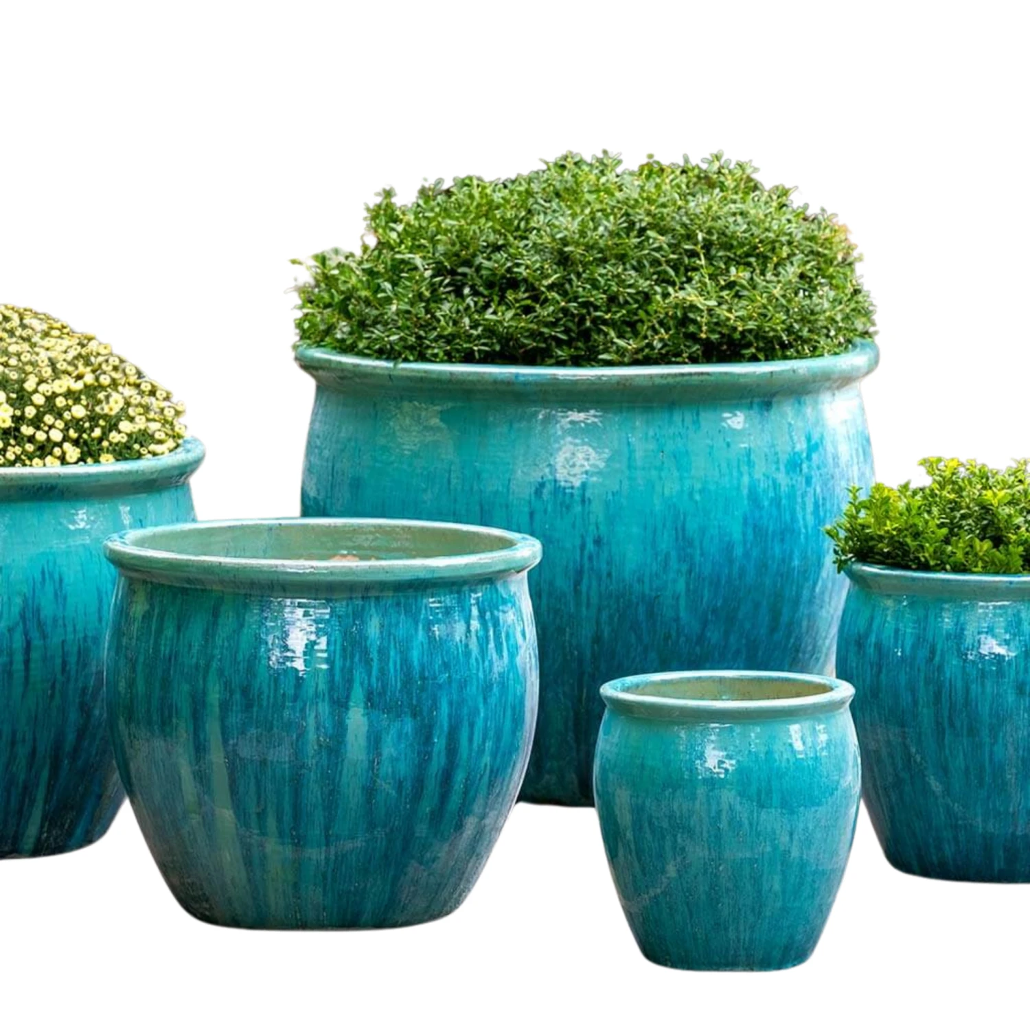 Set Of Five Mirador Planters 4 Set Of Five Mirador Planters - Image 4