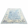 Scarlett Oushak Rug In Sky Blue