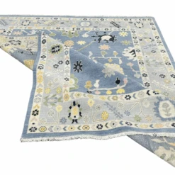 Charlotte Oushak Rug In Blue 6 Charlotte Oushak Rug In Blue -Famous Furniture Store 29 52255c0c e817 4859 b76b 46d057cefecb