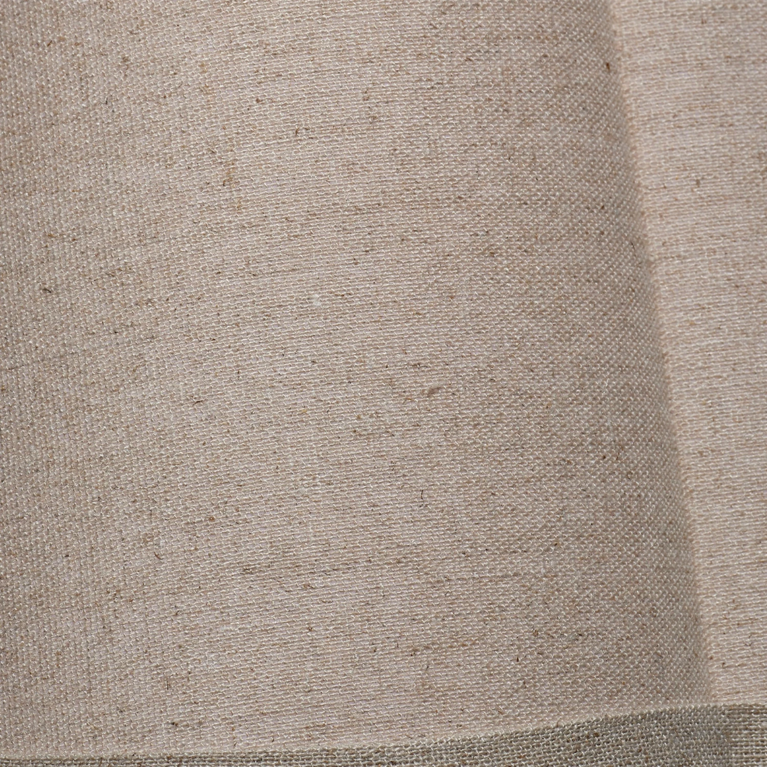 Natural Linen Scalloped Lamp Shade 4 Natural Linen Scalloped Lamp Shade - Image 4