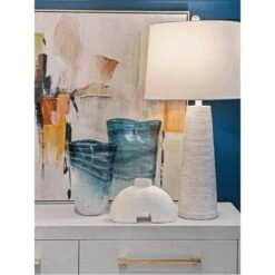 31" Soft Etched Light Blue Painted Tapered Table Lamp- Set Of 2 5 31" Soft Etched Light Blue Painted Tapered Table Lamp- Set Of 2 -Famous Furniture Store 31 soft etched light blue painted tapered table lamp set of 2 table lamps the well appointed house 3