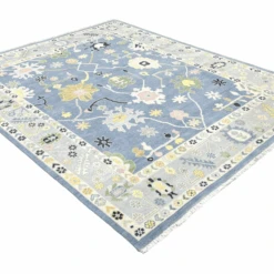 Charlotte Oushak Rug In Blue 7 Charlotte Oushak Rug In Blue -Famous Furniture Store 31 fdfa04c7 90a8 476a b95e ea8b3820defd