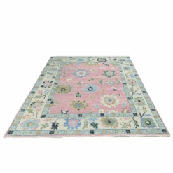 Amelia Oushak Rug In Blush