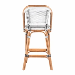 Lila Rattan Black & White Bar Stool 10 Lila Rattan Black & White Bar Stool -Famous Furniture Store 3715295 4