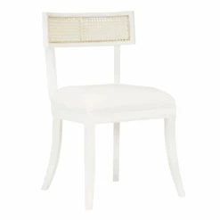 Britta Dining Chair With Cane Detail In Matte White Lacquer 5 Britta Dining Chair With Cane Detail In Matte White Lacquer -Famous Furniture Store 3 744949e3 347d 4358 ac64 6bea80430a65