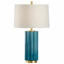 Teal Mythos Table Lamp