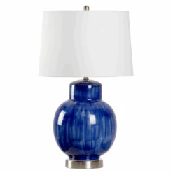 Cobalt Blue Enzo Table Lamp