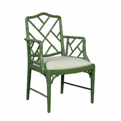 Green Sawyer Arm Chairs