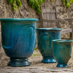 Set Of Three Anduze Urn Planters In Mediterranean 5 Set Of Three Anduze Urn Planters In Mediterranean -Famous Furniture Store 5303 anduze