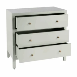 Nora Three Drawer Dresser In Sage Green -Famous Furniture Store 5731480