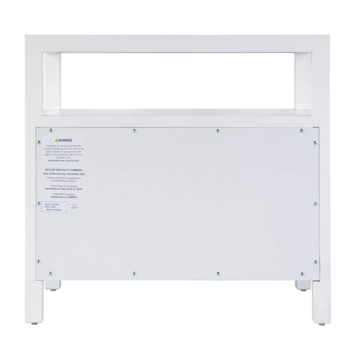 Nora Two Drawer Nighstand In White 5 Nora Two Drawer Nighstand In White - Image 5
