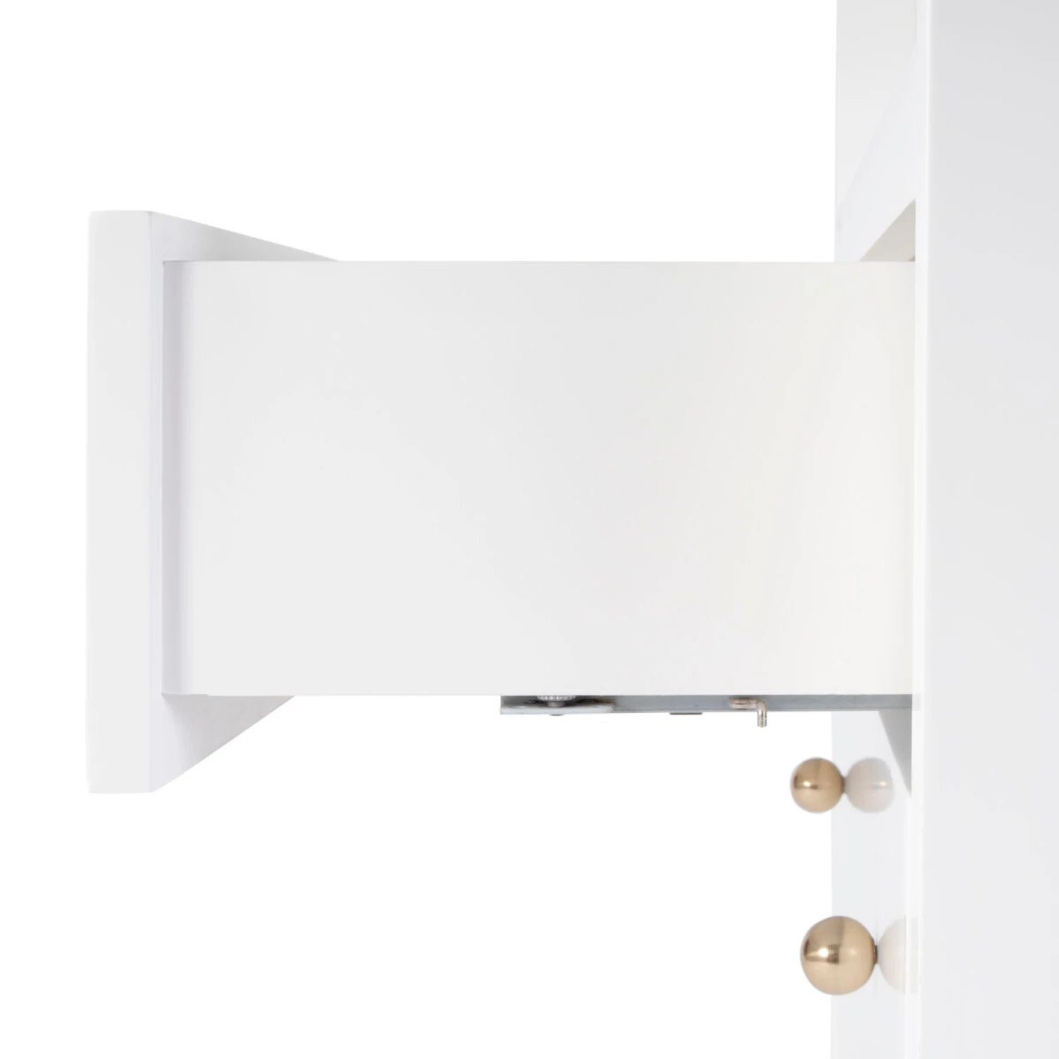 Nora Two Drawer Nighstand In White 6 Nora Two Drawer Nighstand In White - Image 6