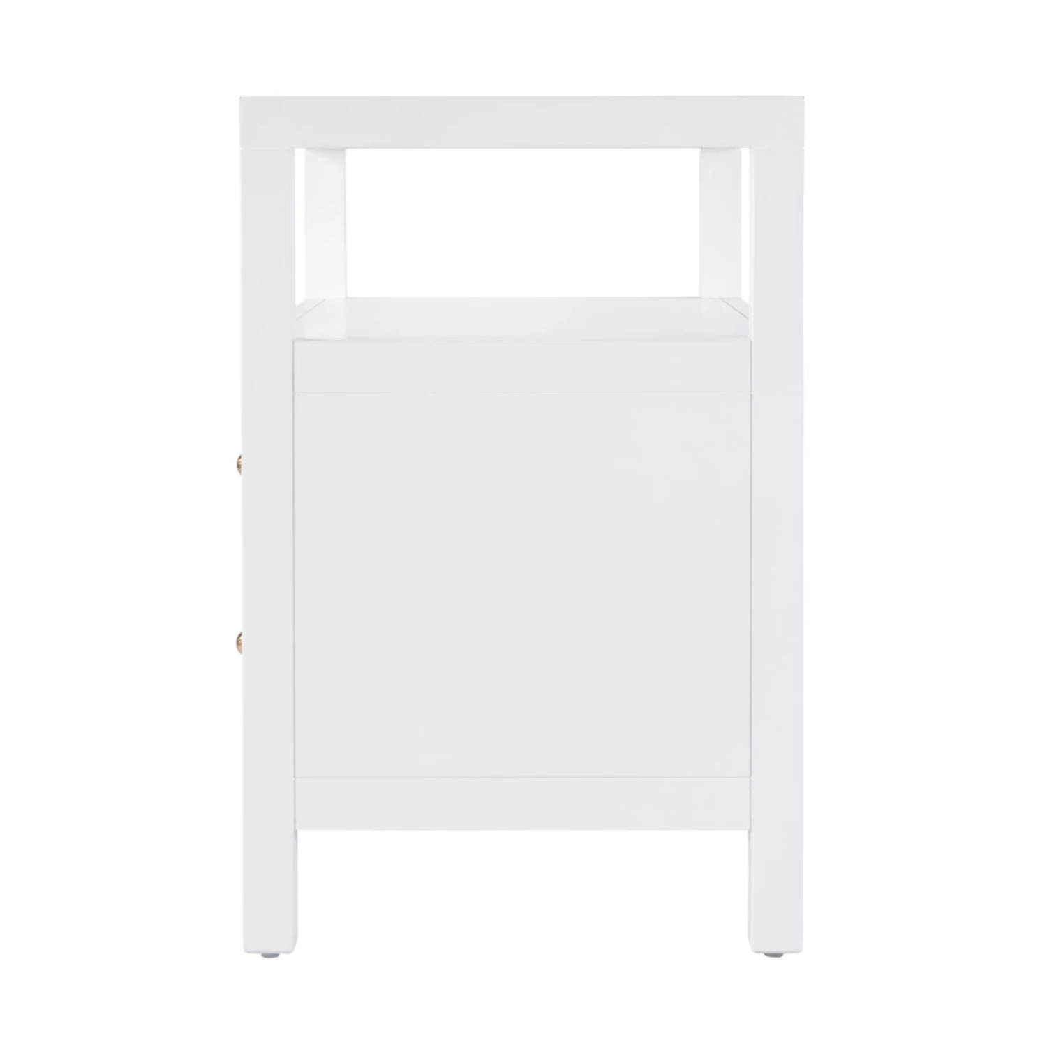 Nora Two Drawer Nighstand In White 7 Nora Two Drawer Nighstand In White - Image 7