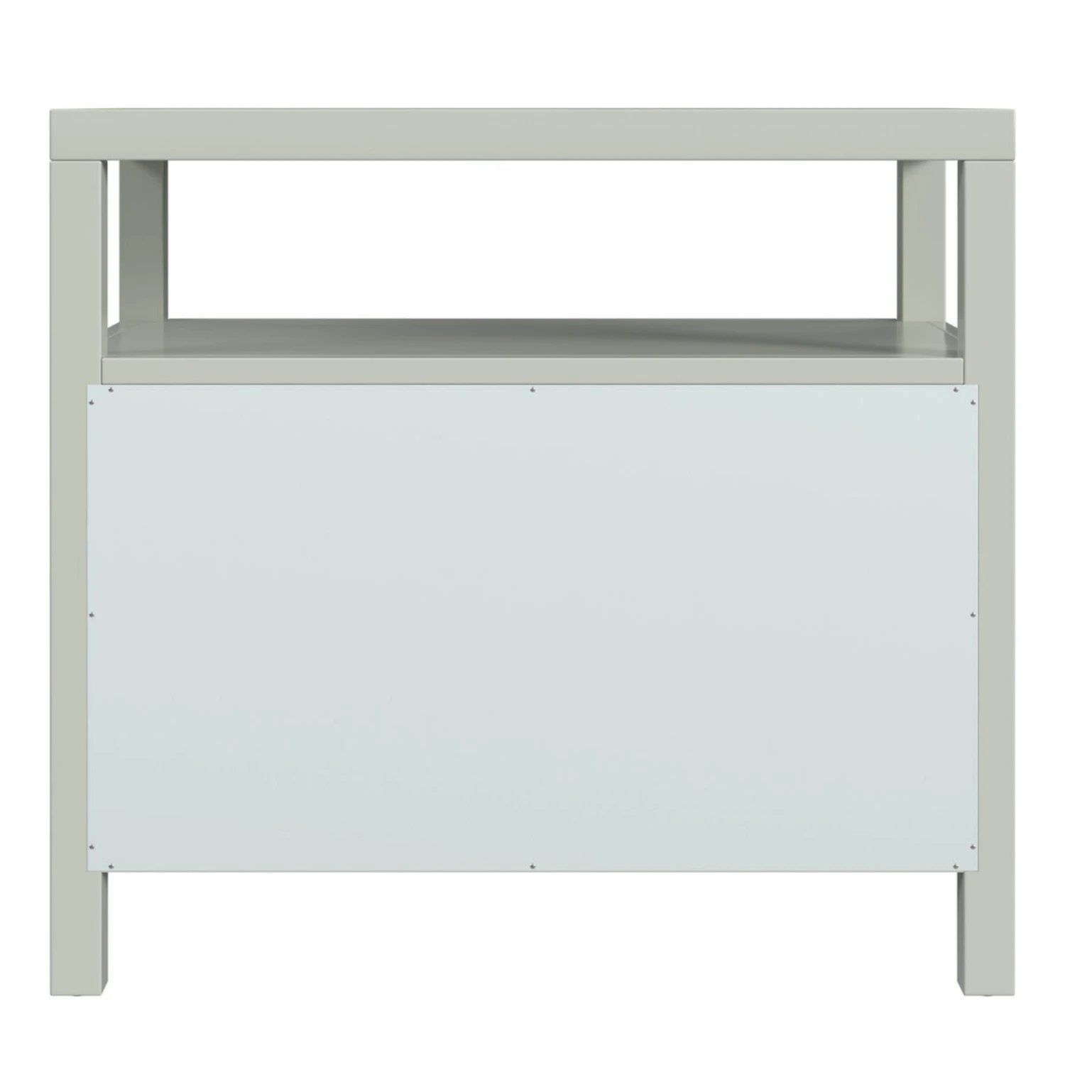 Nora Two Drawer Nighstand In Sage Green 6 Nora Two Drawer Nighstand In Sage Green - Image 6