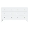 Nora Six Drawer Dresser In White