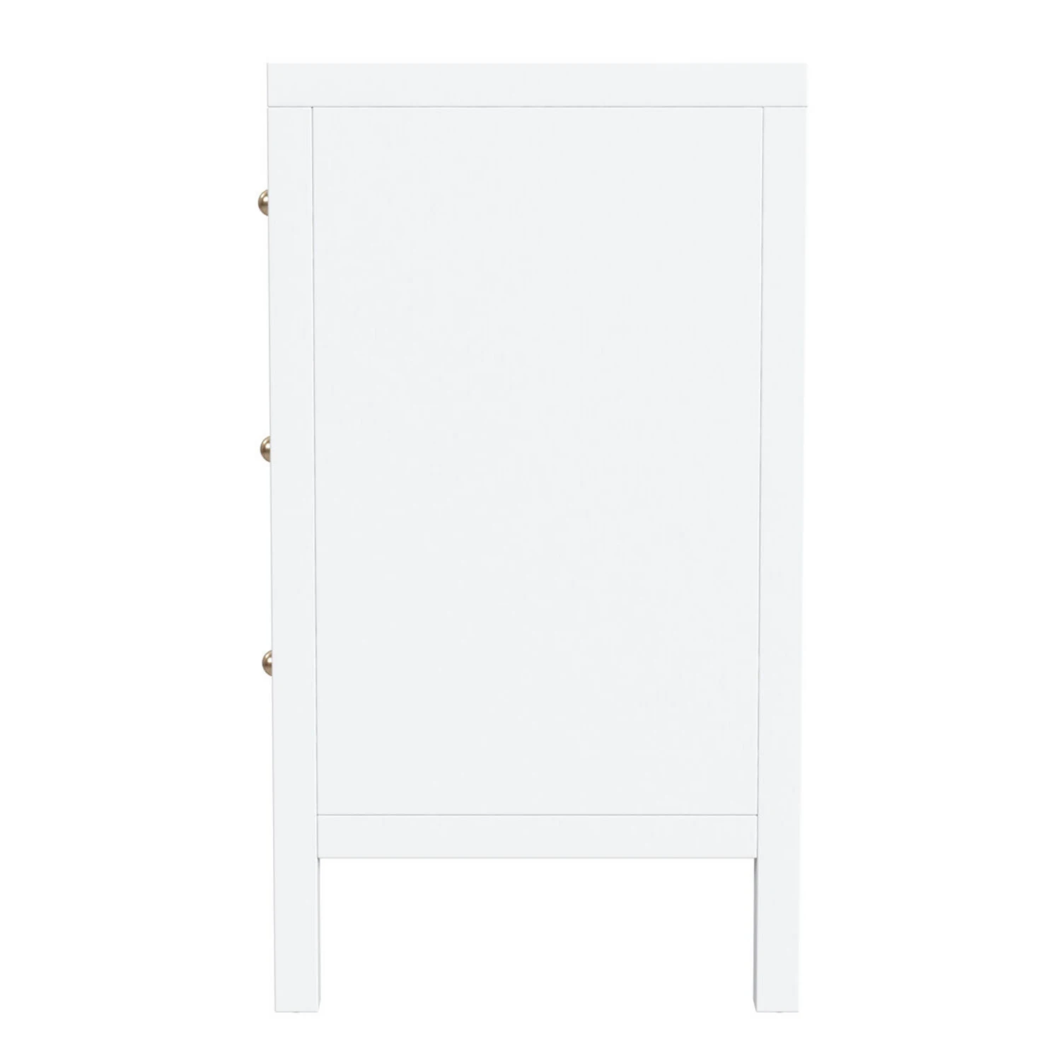 Nora Six Drawer Dresser In White 4 Nora Six Drawer Dresser In White - Image 4