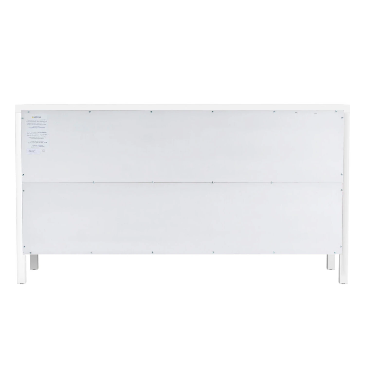 Nora Six Drawer Dresser In White 5 Nora Six Drawer Dresser In White - Image 5