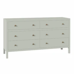 Nora Six Drawer Dresser In Sage Green 9 Nora Six Drawer Dresser In Sage Green -Famous Furniture Store 5733480 6