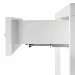 Nora One Drawer Nightstand In White 9 Nora One Drawer Nightstand In White -Famous Furniture Store 5943304 3