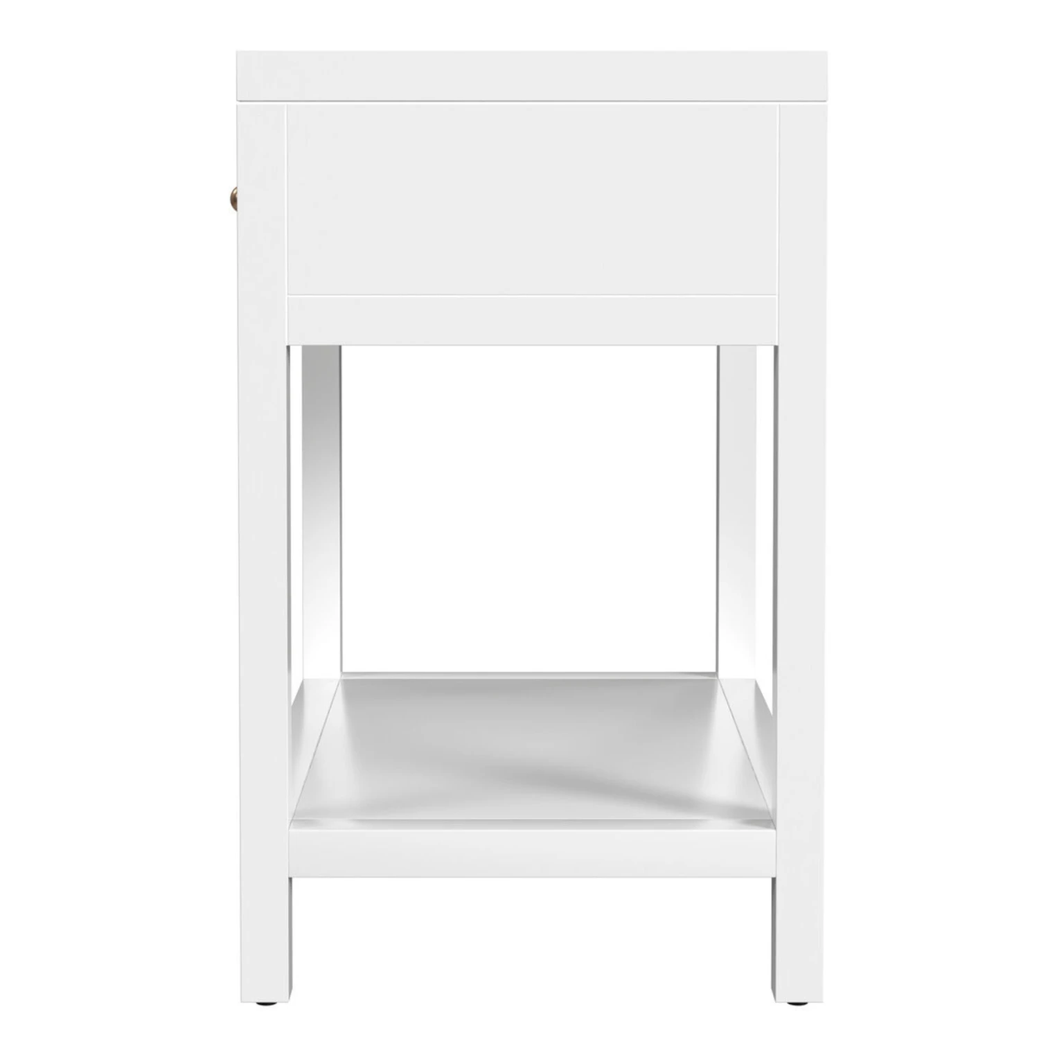 Nora One Drawer Nightstand In White 5 Nora One Drawer Nightstand In White - Image 5