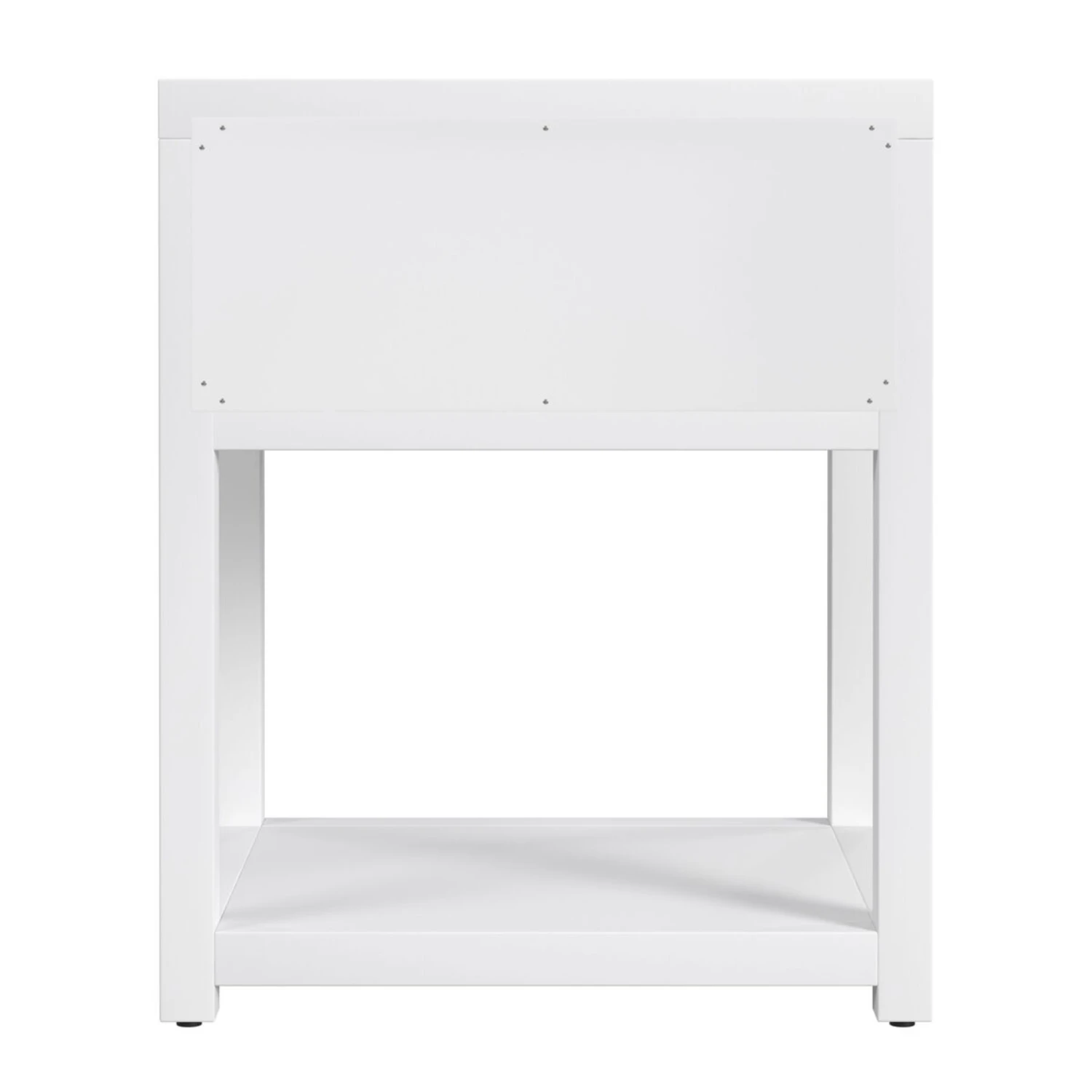 Small Nora One Drawer Nightstand In White 3 Small Nora One Drawer Nightstand In White - Image 3