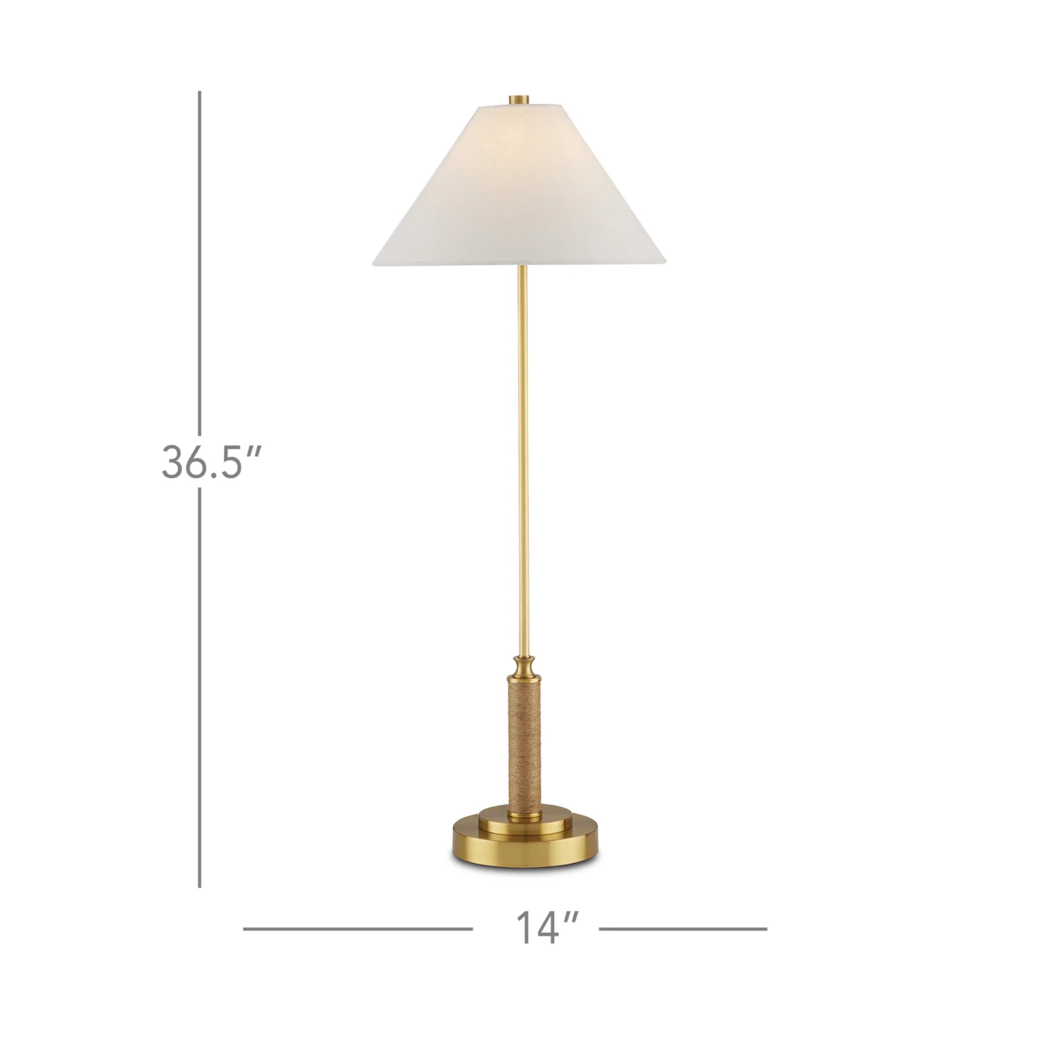 Ippolito Console Lamp In Antique Brass Finish 5 Ippolito Console Lamp In Antique Brass Finish - Image 5