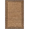 Orchard Ripple Brown Hand Woven Wool And Jute Area Rug