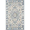 Ana Blue Wool Area Rug