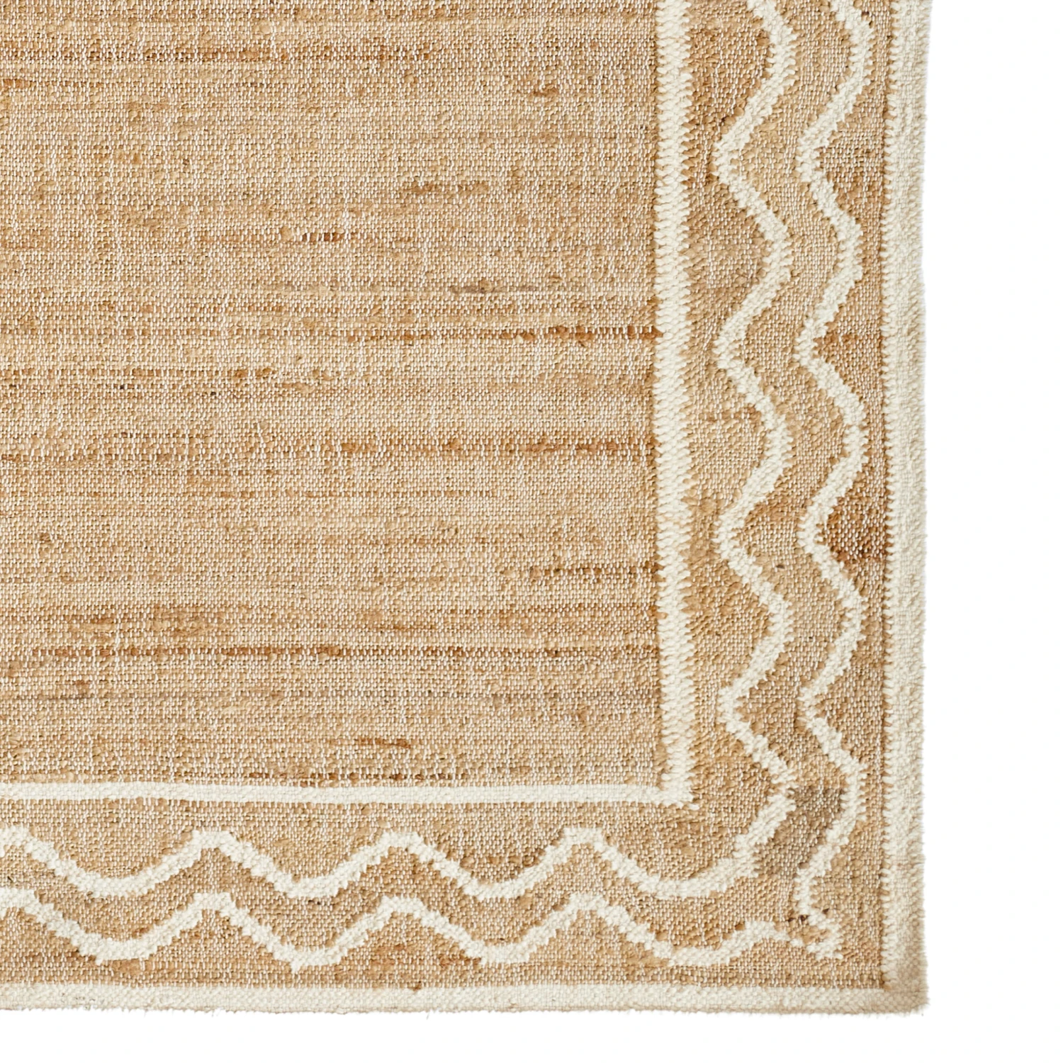 Orchard Ripple Natural Hand Woven Wool And Jute Area Rug 5 Orchard Ripple Natural Hand Woven Wool And Jute Area Rug - Image 5
