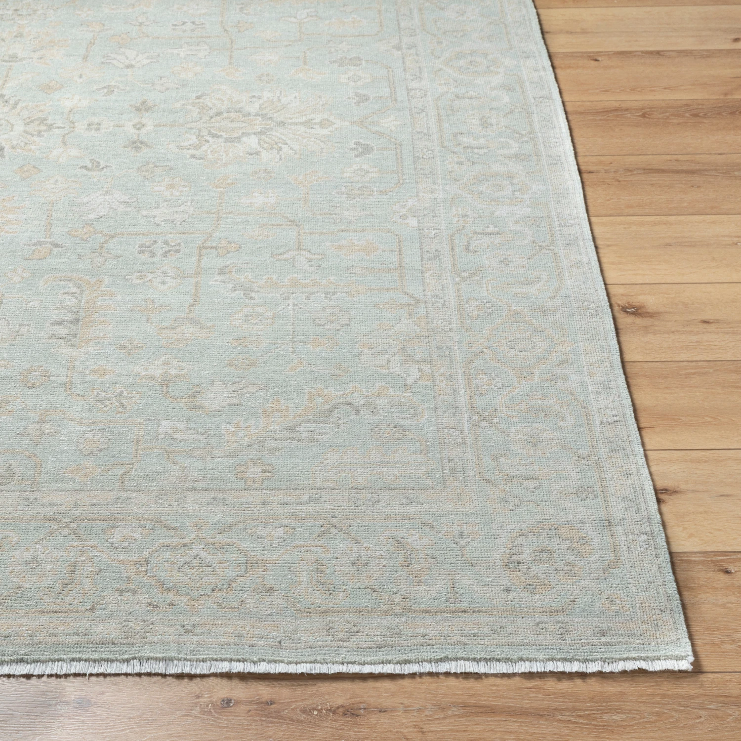 Grey Anelka Handmade Wool Area Rug - Available In A Variety Of Sizes 3 Grey Anelka Handmade Wool Area Rug - Available In A Variety Of Sizes - Image 3