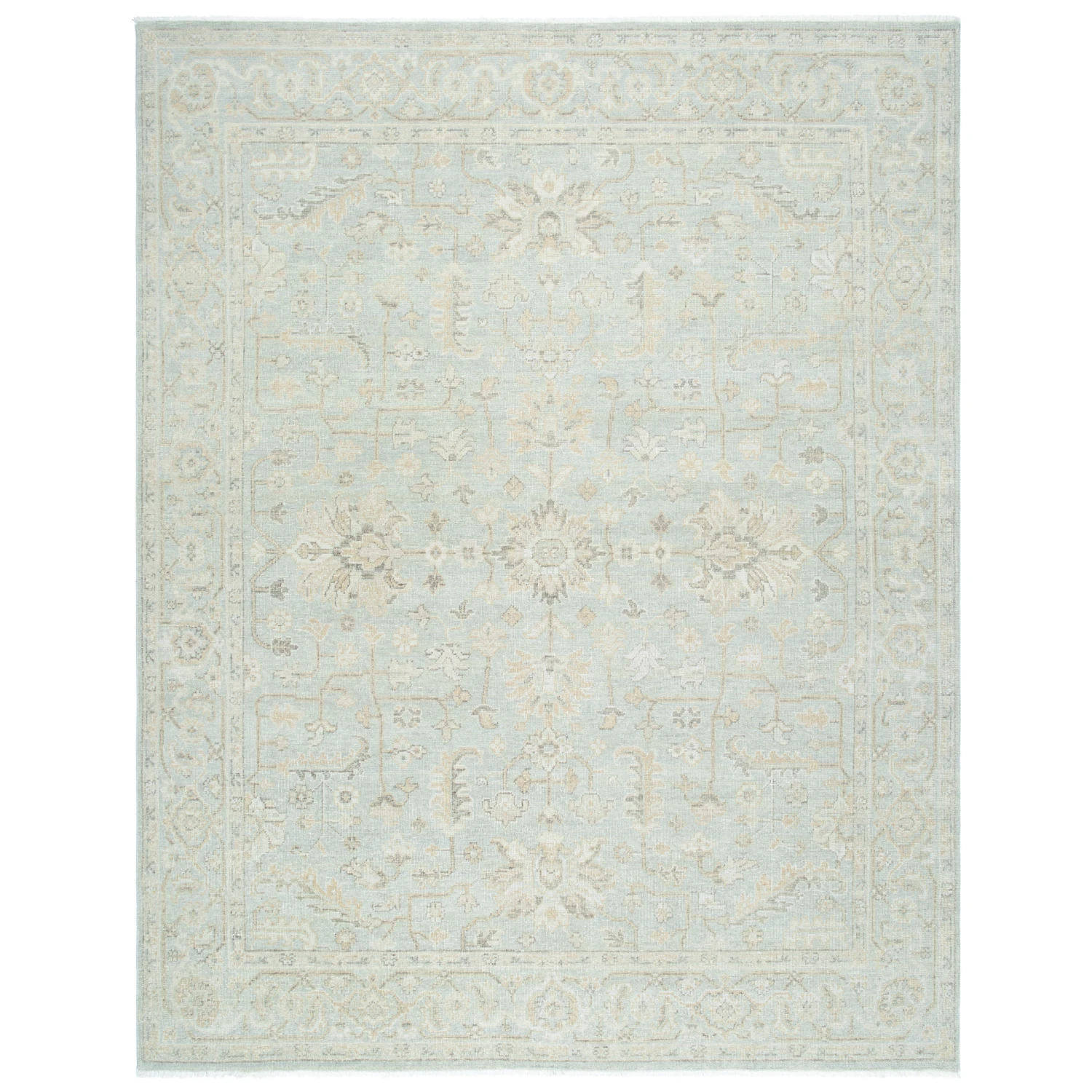 Grey Anelka Handmade Wool Area Rug - Available In A Variety Of Sizes 1 Grey Anelka Handmade Wool Area Rug - Available In A Variety Of Sizes