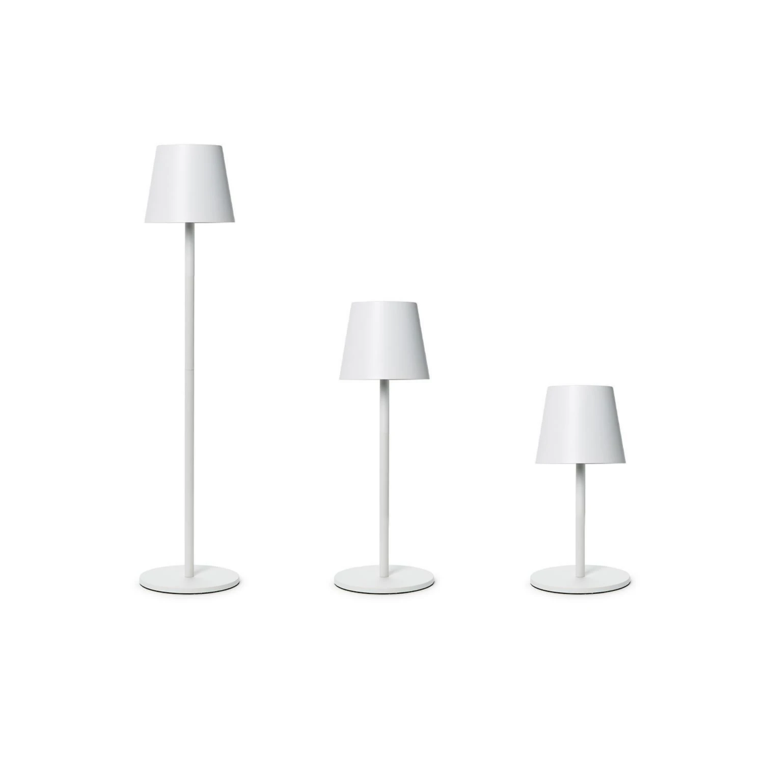 Adjustable Height White LED Cordless Table Lamp 1 Adjustable Height White LED Cordless Table Lamp