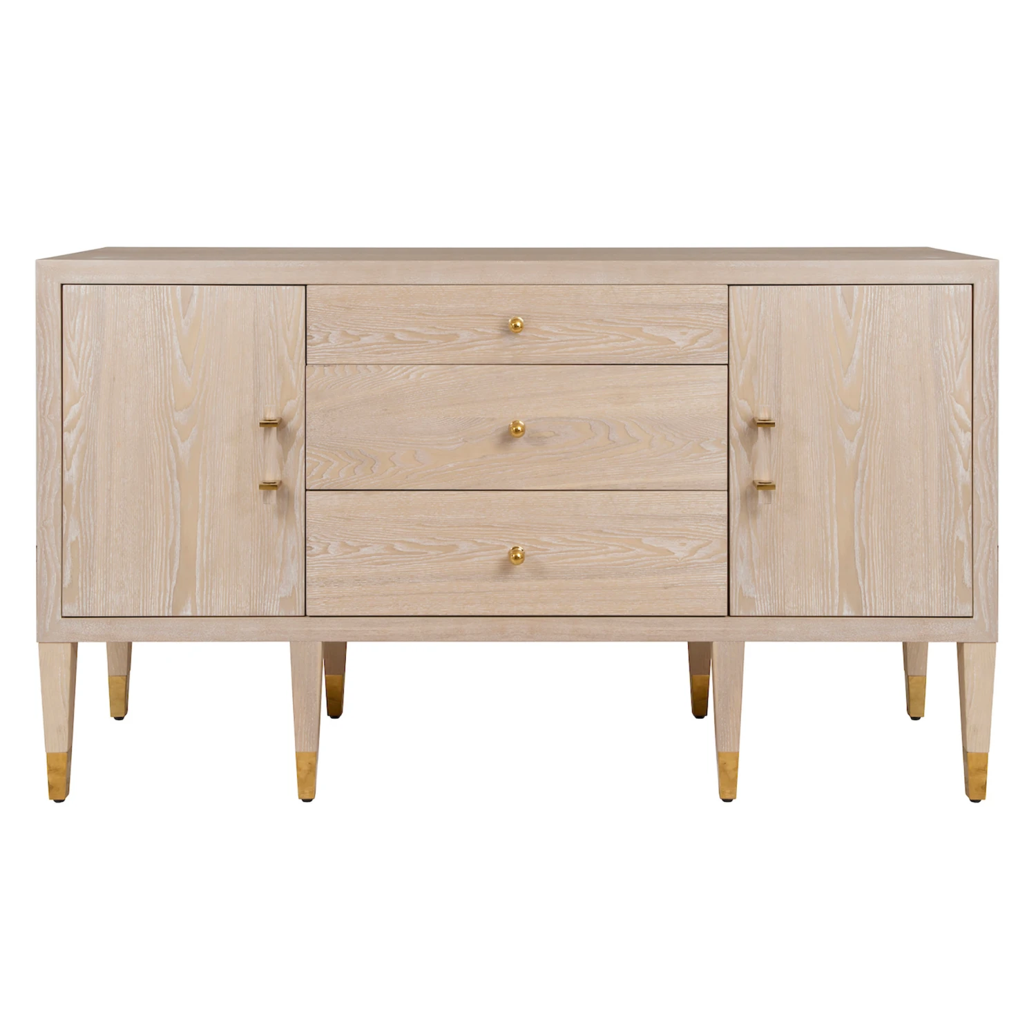 Amherst Buffet In Cerused Oak 1 Amherst Buffet In Cerused Oak