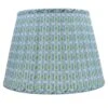 Amy Printed Lampshade In Blue