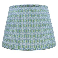 Amy Printed Lampshade In Blue