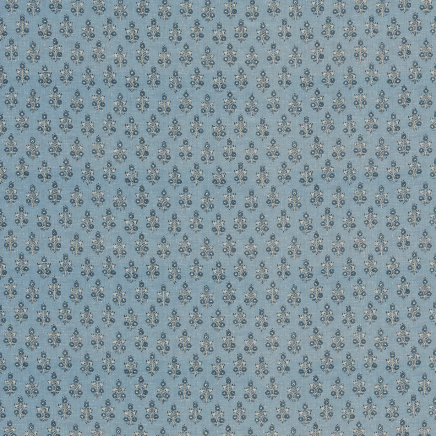 GP&J Baker Poppy Sprig Print Decorative Fabric 1 GP&J Baker Poppy Sprig Print Decorative Fabric