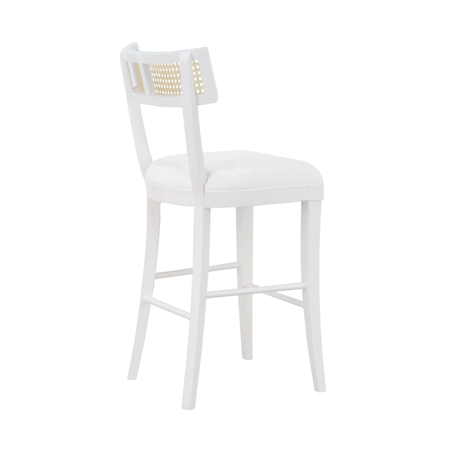 Britta Counter Stool In White 4 Britta Counter Stool In White - Image 4